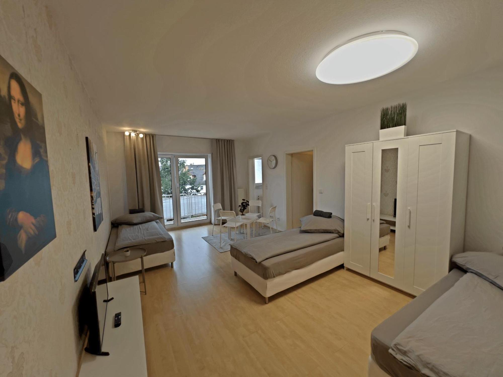 Gemuetliche 5 Personen Wohnung Obertshausen Luaran gambar